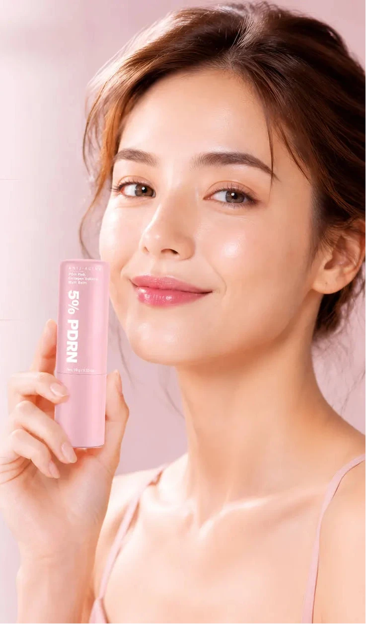 Baume Stick Lèvres & Visage PDRN Pink Collagène Volufiline