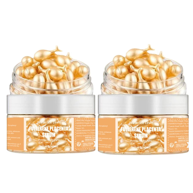 Capsules Sérum Collagène & Acide Hyaluronique – 50 capsules