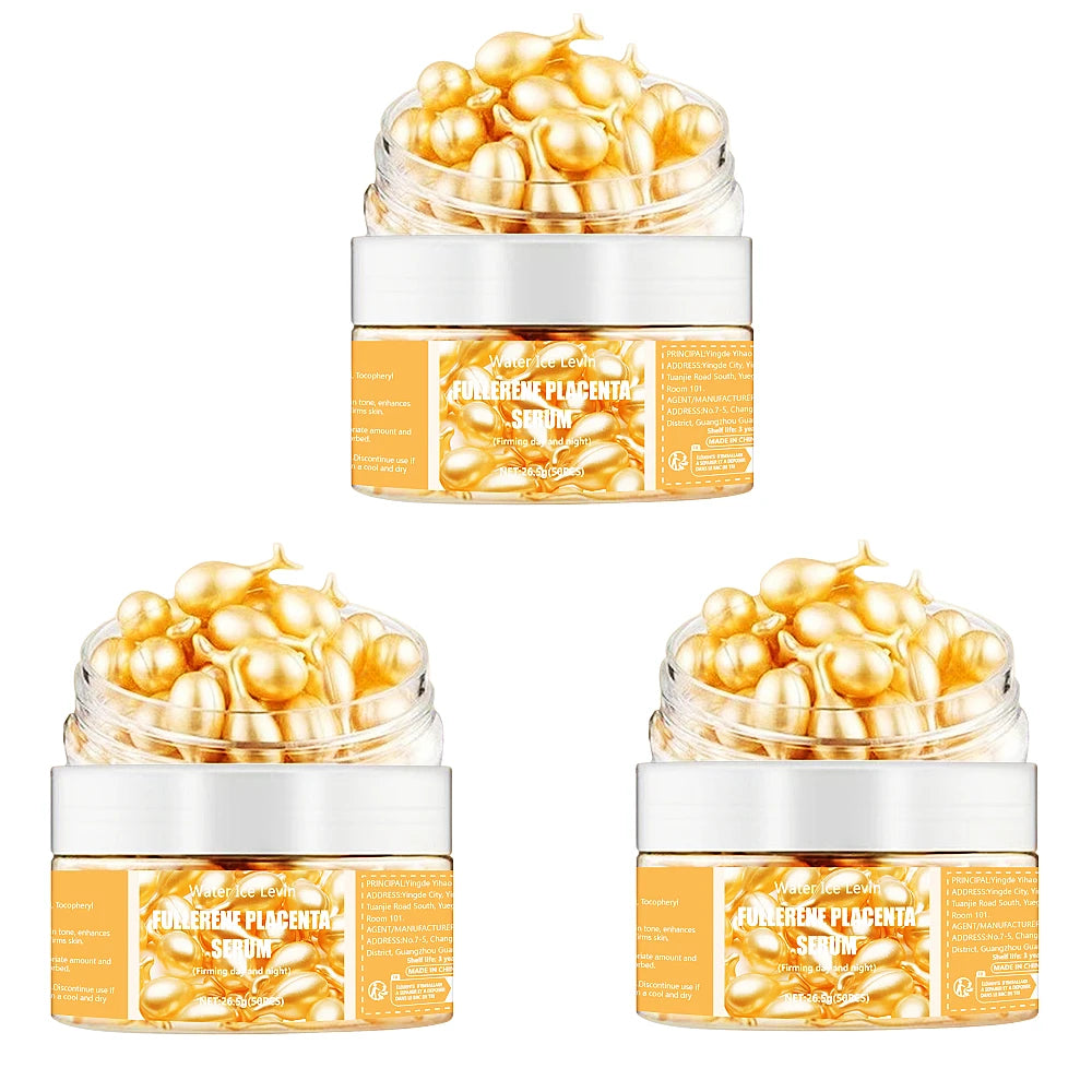 Capsules Sérum Collagène & Acide Hyaluronique – 50 capsules